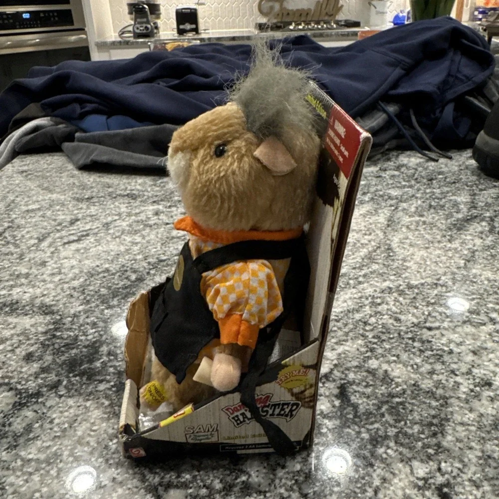 Vtg  2003 Dancing Hamster SAM Gemmy Limited Edition Tequila Song Works NIB #18‎
